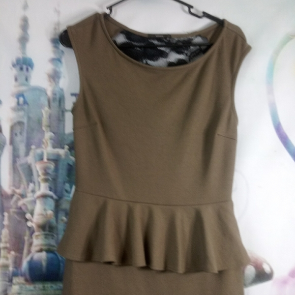 🌺 Soprano brown and black lace back dre - Picture 4 of 8